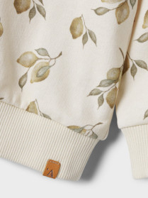 LIL ATELIER Sweatshirt Jobo Turtledove Lemons